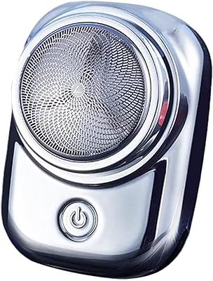 Mini rasoir électrique de voyage pour hommes, format de poche, lavable et rechargeable