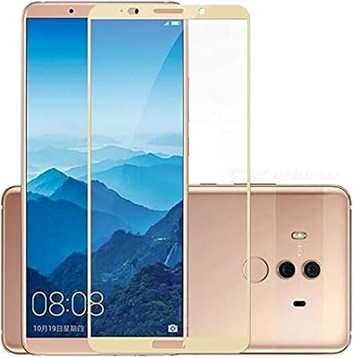 Verre trempé 3d pour huawei mate 10 pro protecteur d'écran souple à couverture