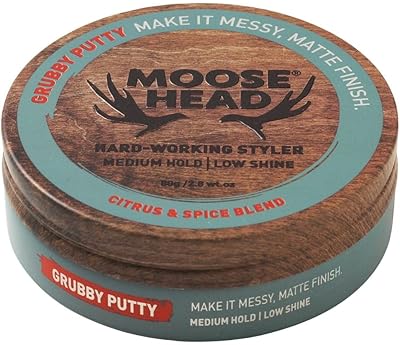 Argile coiffante moose head de gropi putty 80 g