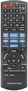 Télécommande allimity n2qayb000702 pour système audio home cinéma dvd panasonic sc-xh175