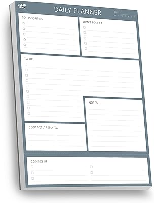 Agenda quotidien de bureau clear mind concepts® format a4 100