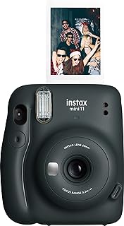 Appareil photo instantané fujifilm instax mini 11, gris anthracite, 16654786, 4,8" x 4,2"
