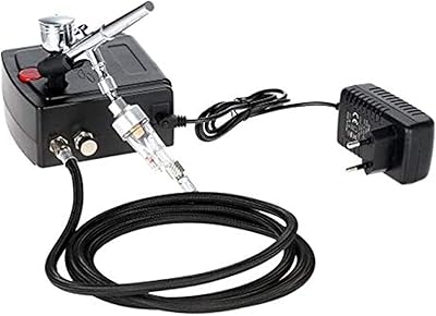 Kkmoon kit de compresseur d'air professionnel à réponse par gravité 100-250 v