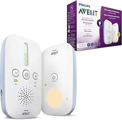 Écoute-bébé philips avent dect avec veilleuse scd503 00