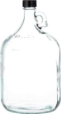 Bouteille en verre harmony avec bouchon en plastique, 1 pièce, 4000 ml, 80006-6