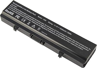 Batterie de remplacement 11,1v 4400mah 1525 pour dell inspiron 1525 1526 1545 1546