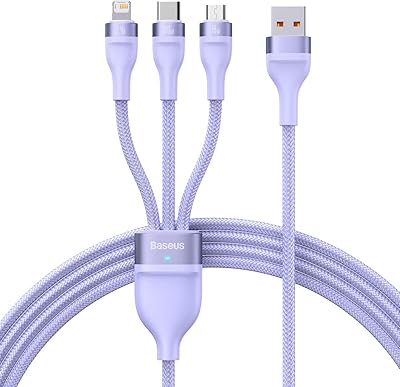 Câble de données usb type c à charge rapide baseus 100 w série
