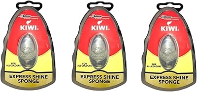 Éponge de cirage à chaussures kiwi express, neutre 5,9 oz (paquet de 3)