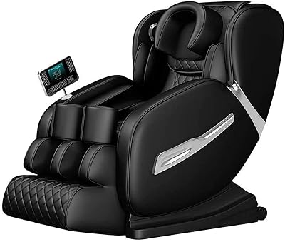 Un fauteuil de massage pour un massage complet du corps de la tête aux pieds, avec des fonctionnalités avancées et un confort optimal. (noir). Shoppez futé, shoppez Diaytar Sénégal