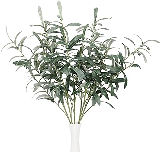 Branches d'olivier artificielles sz geas pour vases et fausses branches d'olivier pour vase