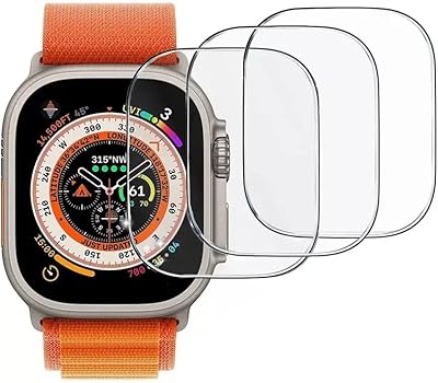 Protecteur d'écran en verre trempé dado compatible avec apple watch series 8 ultra