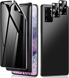 Ywhl protecteur d'écran de confidentialité pour samsung galaxy s20 plus