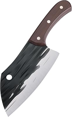 Mini couteau à légumes de 6", couperet à viande ultra tranchant et léger
