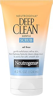 Gommage quotidien doux pour le visage neutrogena deep cleansing - nettoyant sans huile