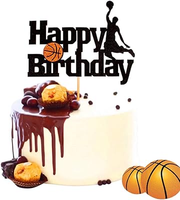 Décoration de gâteau sur le thème du basket-ball sweet seven - décoration