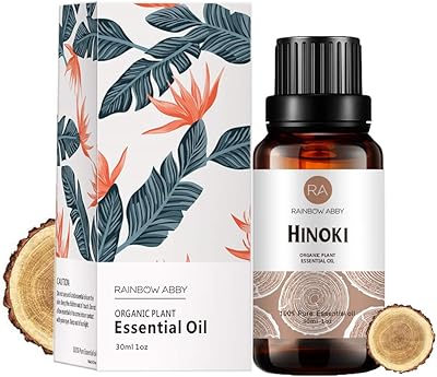 Huile essentielle d'hinoki (30 ml) huile biologique 100 % pure aromathérapie pour diffuseur