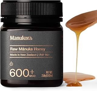 Miel de manuka brut 16+/mgo 600+ miel de manuka brut (250 g/8,8 oz)