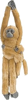 Wild republic 14479 15262 - plüschtier - singe suspendu - langur, mama mit