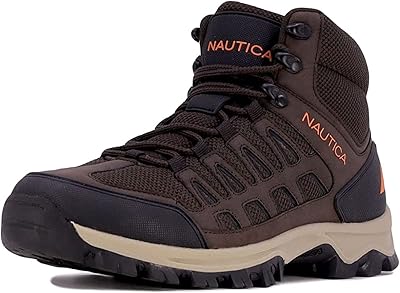 Bottes de travail de randonnée nautica pour hommes, chaussures montantes de randonnée
