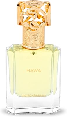 Eau de parfum swiss arabian perfumes pour unisexe de hawa, 50 ml