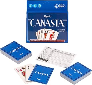 Jeu de cartes familial regal games canasta