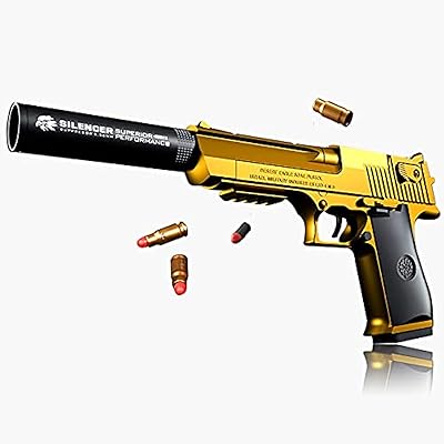 Pistolet jouet réaliste zhisheng pour garçons, pistolet nerf avec couvercle