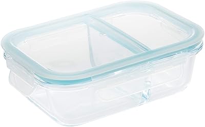 Récipient alimentaire talona puro pro avec design divisé et forme rectangulaire, modèle tl2213365