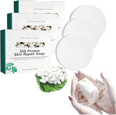 Savon décolorant à la mélanine et aux protéines de soie flysmus, savon blanchissant