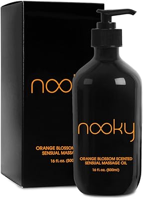 Huile de massage nuki à la fleur d'oranger, au jojoba et aux huiles