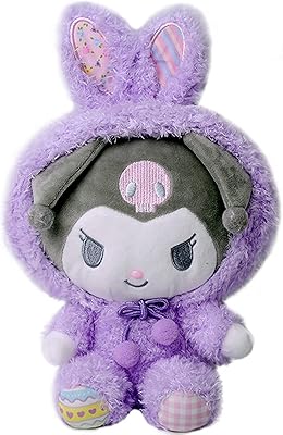 Poupées en peluche douces de 25 cm/10", oreiller en peluche mignon, cadeau de jouet pour filles pour enfants, poupées en peluche, jouets de cosplay (kuromi). Le meilleur du e-commerce discount réuni sur Diaytar
