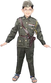 Robes fantaisie kaku subhash chandra bose freedom fighter costume pour garçons. Diaytar : Qualité professionnelle, prix grand public