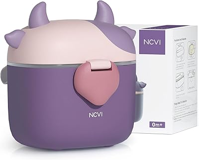 Distributeur de lait maternisé ncvi avec cuillère et niveau, conteneurs de stockage