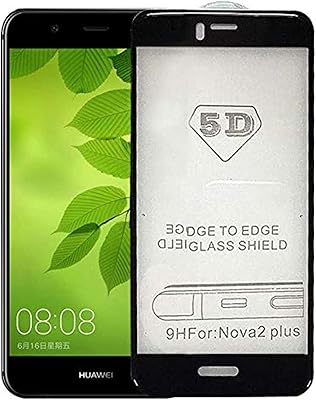 Protecteur d'écran en verre trempé pour huawei nova 2 plus - noir
