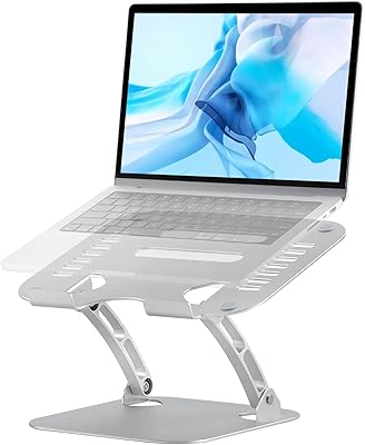 Support pour ordinateur portable pour bureau, support ergonomique pour ordinateur portable pinkcat, angle