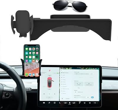 Support de téléphone pour tesla modèle 3/modèle y, support de téléphone portable