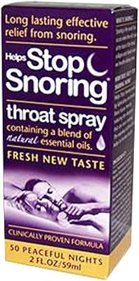 Le spray pour la gorge contre le ronflement essential health aide