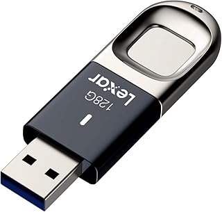Clé usb 3.0 lexar jumpdrive f35 128 go, noir/argent (ljdf35-128bnl)