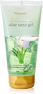 Gel pour le visage patanjali soundria à l'extrait d'aloe vera - hydratant naturel