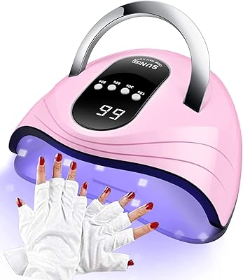 Lampe à ongles uv led besky, sèche-ongles 120 w, 42 lampes led