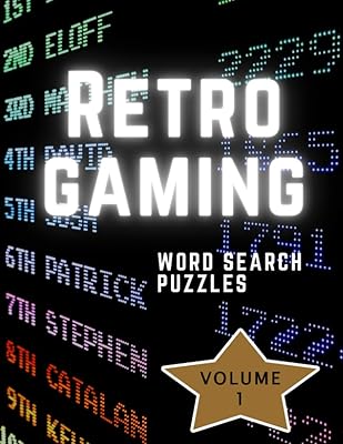 Puzzles de recherche de mots sur les jeux rétro : volume 1