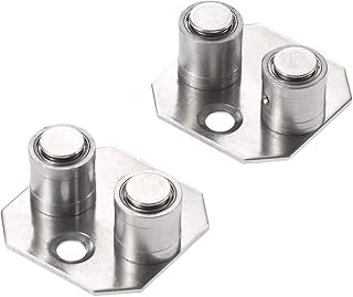 Yingjun 2 pièces porte coulissante en acier inoxydable, dispositif de retenue à double