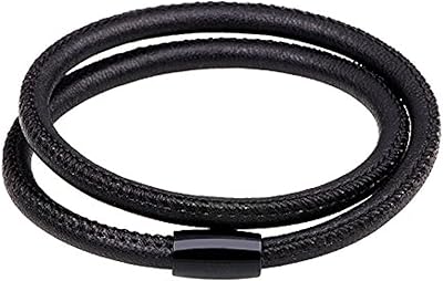 Bracelet en peau de mouton pour hommes et femmes, bracelets à breloques à