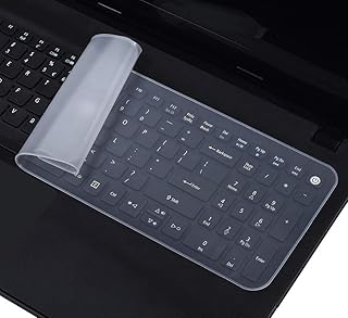 Housse de clavier universelle pour ordinateur portable 156"-173" avec pavé numérique