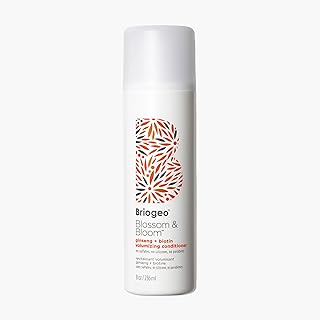Après-shampoing épaississant briogeo blossom & bloom, avec gingembre, ginseng et biotine stimulant