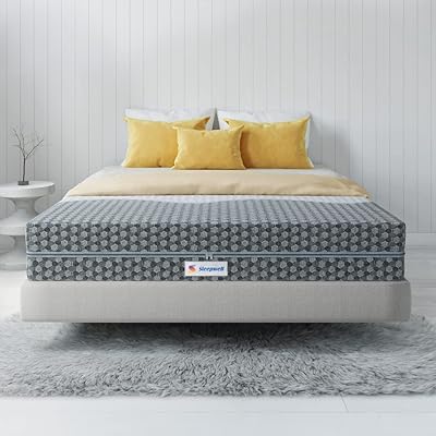 Matelas à ressorts sleepwell ortho pro 25 cm, lit california king size, matelas