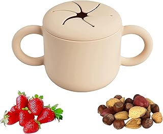 Gobelet à collation en silicone pour les tout-petits et les enfants récipients