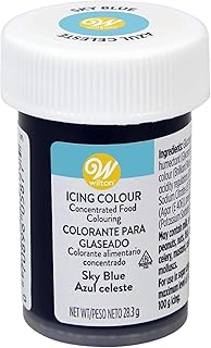 Wilton snow colors 28,35 g, bleu ciel