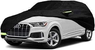 Bâches de voiture imperméables yexn 210t pour audi q7 2005-2022 100 % étanches
