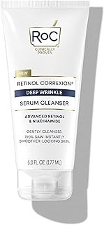 Roc retinol correction sérum rides profondes avec niacinamide pour anti-âge et ridules, démaquillant