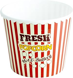 Bol à pop-corn et chips hervin, capacité de 2,3 litres, blanc